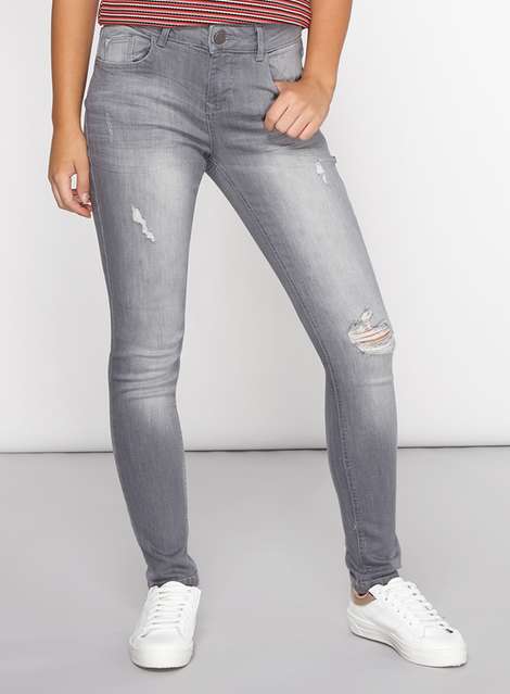 Petite Grey Casey Jeans